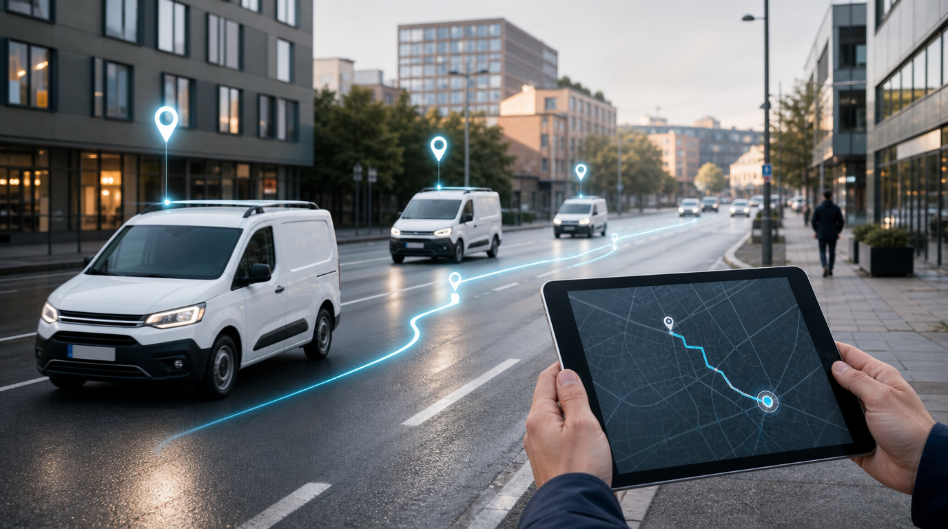Automatisk körjournal med GPS för företagsfordon